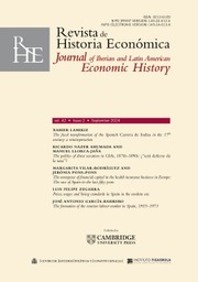 Revista de Historia Economica - Journal of Iberian and Latin American Economic History